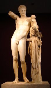 Hermes con el niño Dioniso