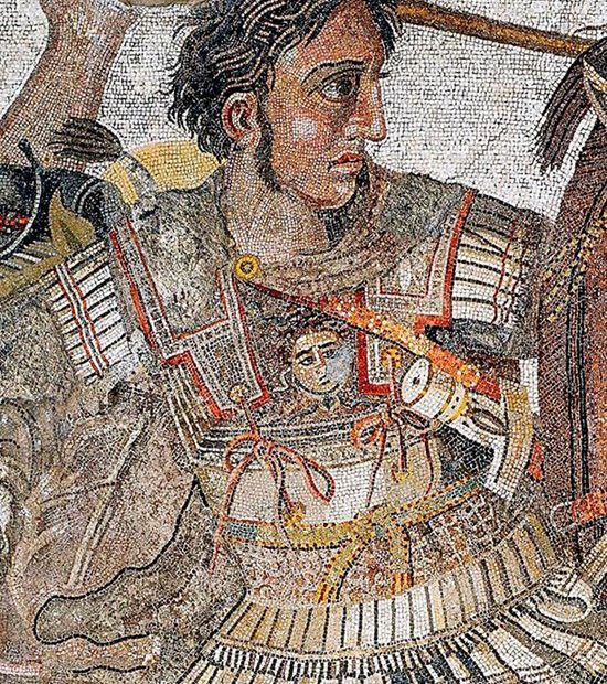 Bust d'Alexandre. Època hel·lenística. Atribuït a Lisipo o còpia.