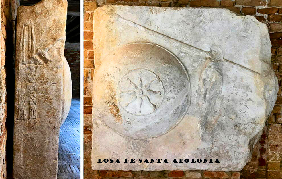 Llosa de Santa Apolònia a Venècia.