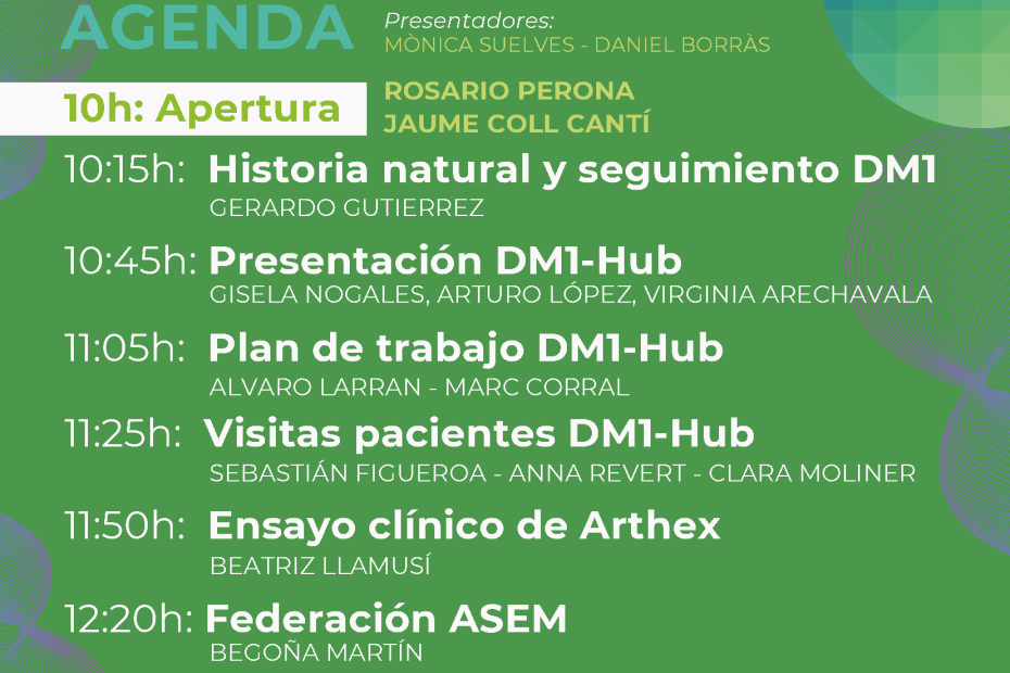 Presentació del projecte nacional DM1-Hub