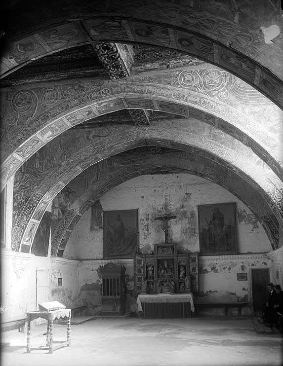 Muro posterior de la Sala Capitular. Monasterio de Sijena